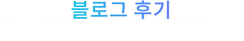 블로그 후기